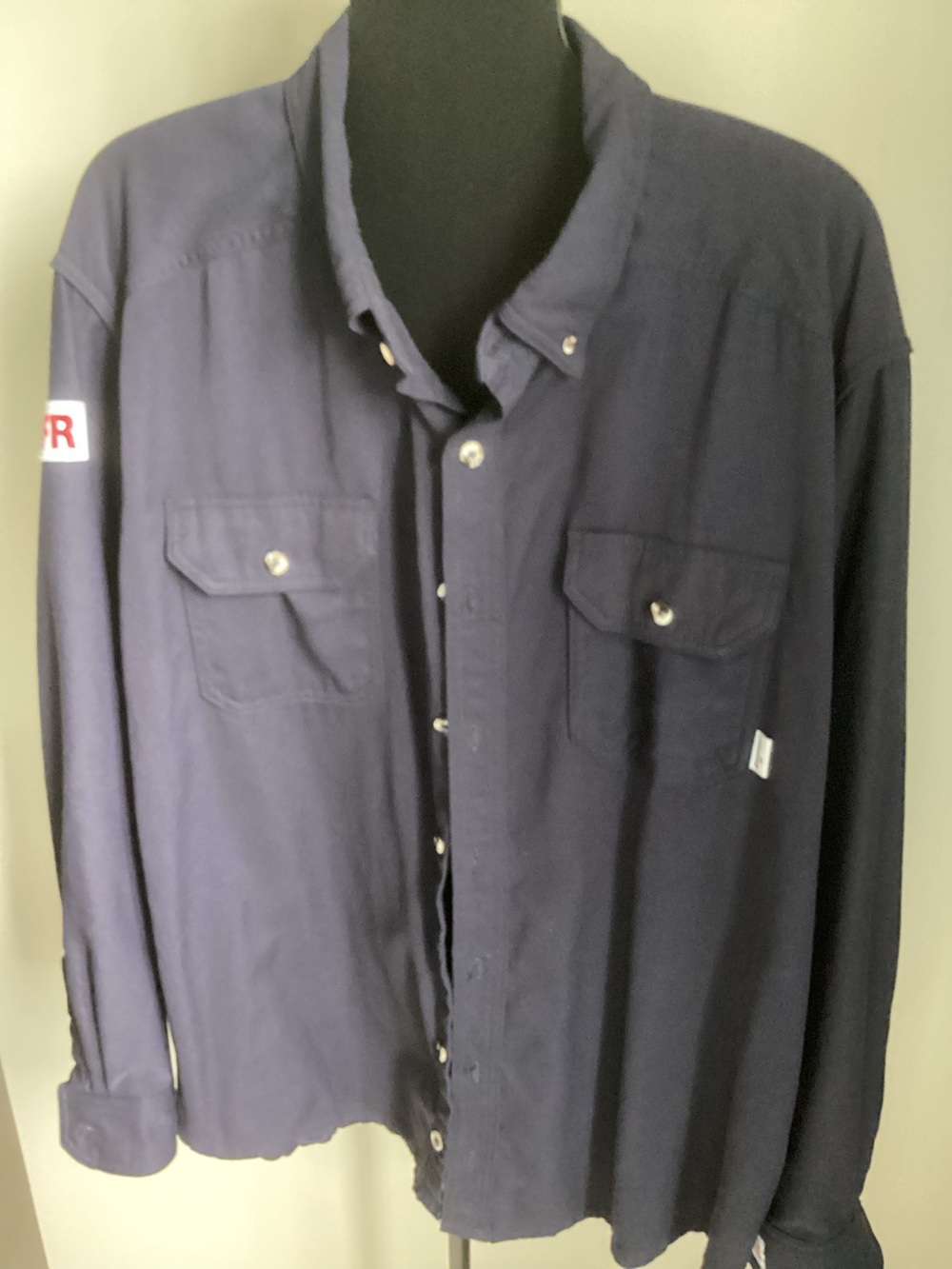 Lakeland ISH65DH13 FR westex DH workshirt navy 2XL
